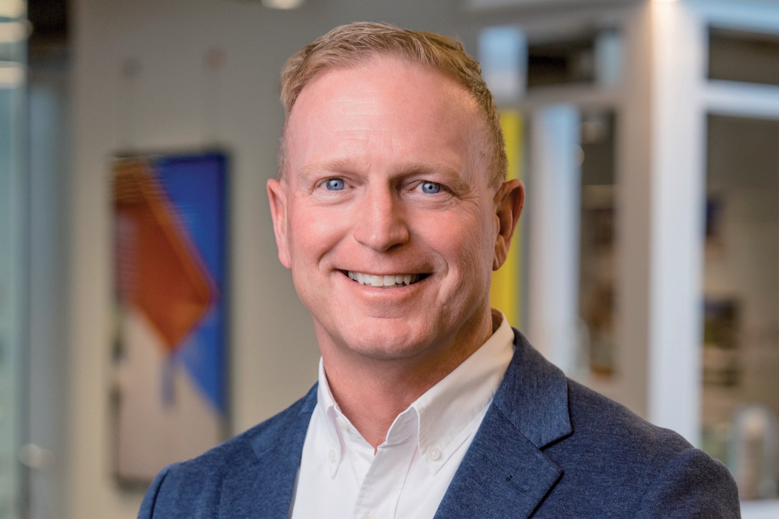 Portrait of Chris Johnson, Senior Director for Commercial